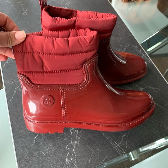 Michael Kors Blakely Rain boots size 8 - Picture 2 of 7